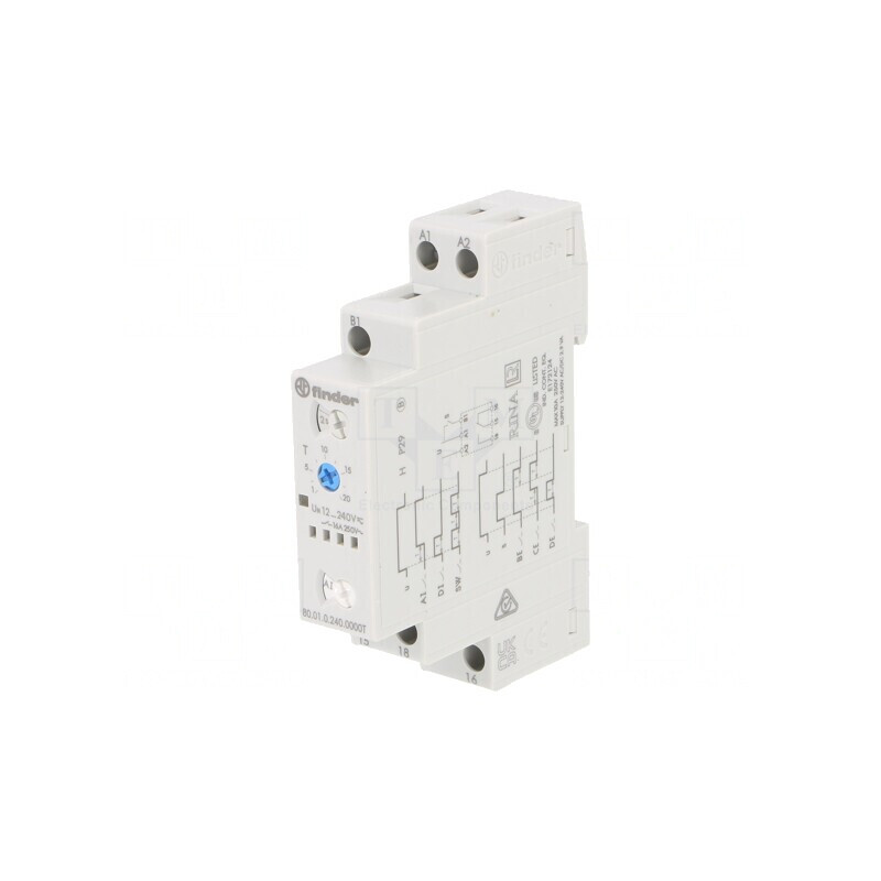 Timer Programabil 0,1s-24h SPDT 12-240V AC/DC pentru Șină DIN IP20 | Electronic-mag.ro | Componente Electronice Timer Programabil 0,1s-24h SPDT 12-240V AC/DC pentru Șină DIN IP20 | Electronic-mag.ro | Componente Electronice