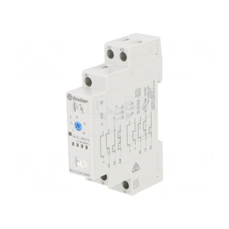 Timer Programabil 0,1s-24h SPDT 12-240V AC/DC pentru Șină DIN IP20 | Electronic-mag.ro | Componente Electronice