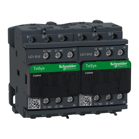 Contactor Reversibil 3 Poli 110VAC 12A TeSys D | Electronic-mag.ro | Componente Electronice