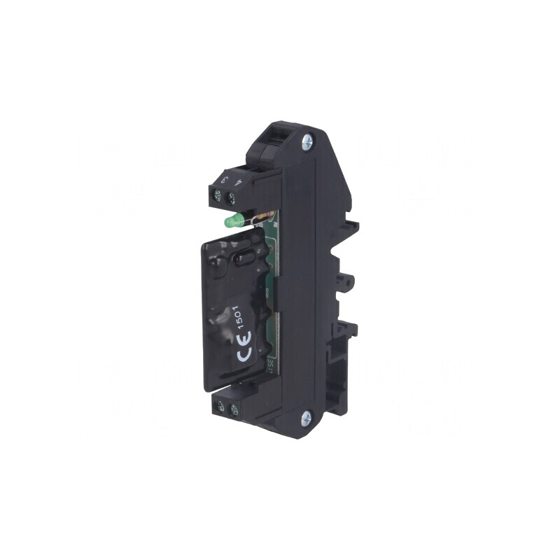 Releu semiconductor 10A 20-28VDC 1-100VDC 89.6x10x61mm | Electronic-mag.ro | Componente Electronice