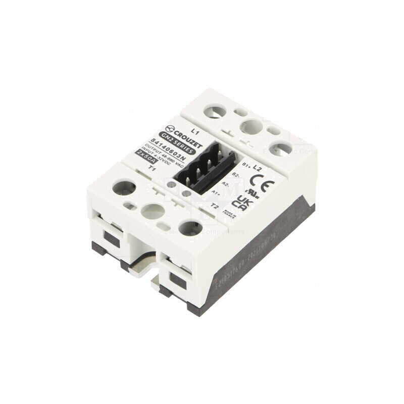 Releu Semiconductor 50A 1-Fazat 4-32VDC 48-660VAC | Electronic-mag.ro | Componente Electronice