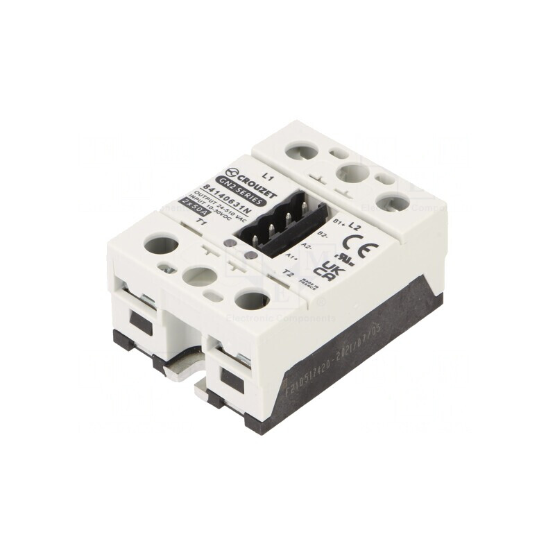Releu semiconductor monofazat 50A 24-510VAC | Electronic-mag.ro | Componente Electronice