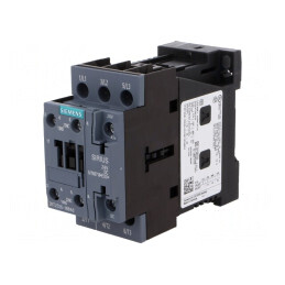 Contactor 3P 25A 24VDC NO+NC | Electronic-mag.ro | Componente Electronice