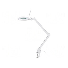 Lupă de masă cu LED 10W Ø127mm 3dpt | Electronic-mag.ro | Componente Electronice