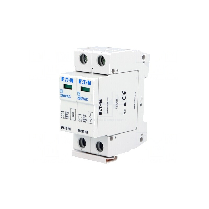 Limitator de Supratensiuni Tip 2 40kA 280VAC 2 Poli | Electronic-mag.ro | Componente Electronice
