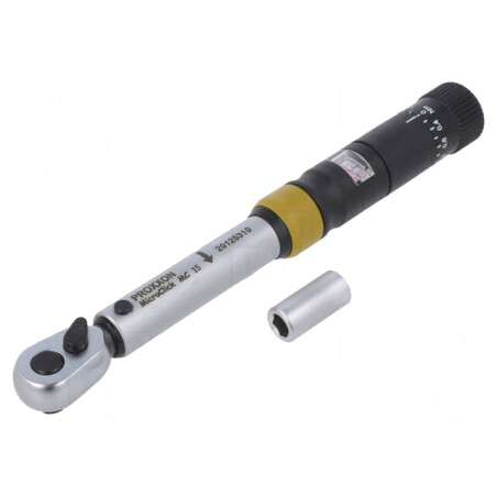 Cheie dinamometrică 195mm 3-15Nm 1/4 MC15 MicroClick | Electronic-mag.ro | Componente Electronice
