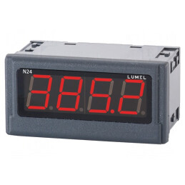 Voltmetru Digital LED 4 Cifre 0-250V pentru Montare | Electronic-mag.ro | Componente Electronice