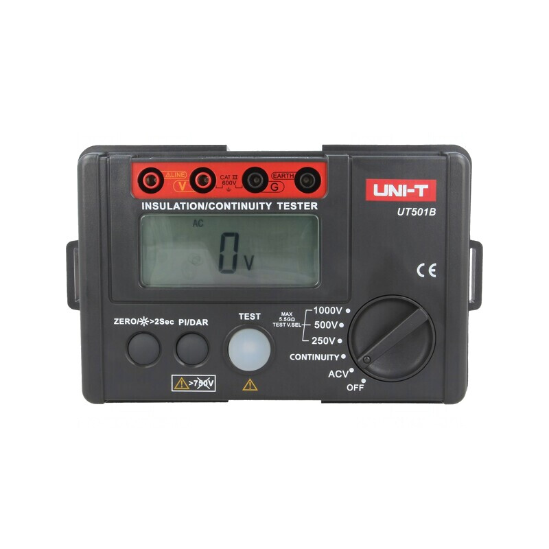 Aparat de Măsură a Rezistenței de Izolație UT501B LCD cu Iluminare | Electronic-mag.ro | Componente Electronice