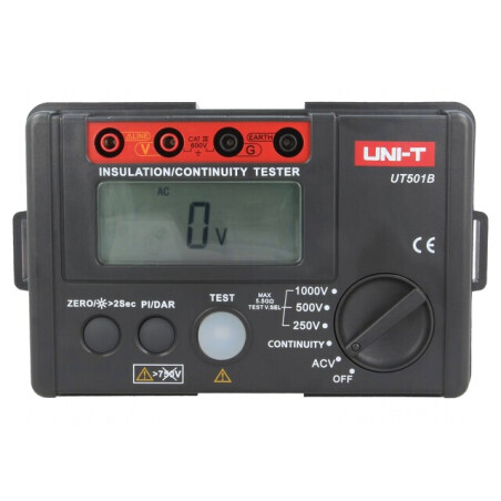 Aparat de Măsură a Rezistenței de Izolație UT501B LCD cu Iluminare | Electronic-mag.ro | Componente Electronice