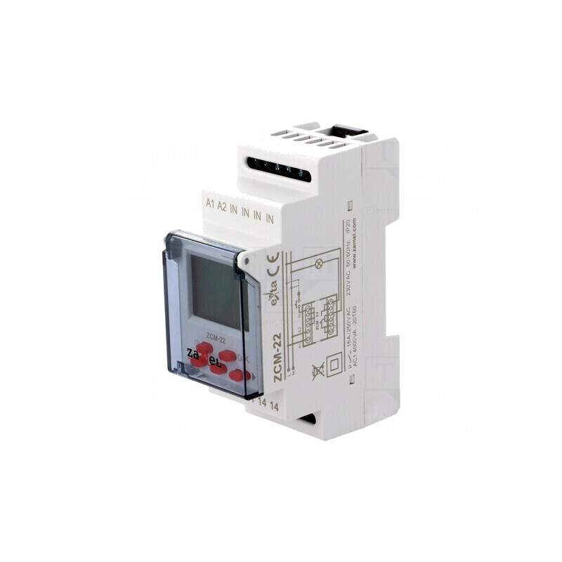 Întrerupător Temporizator 1 An SPDT 230VAC | Electronic-mag.ro | Componente Electronice