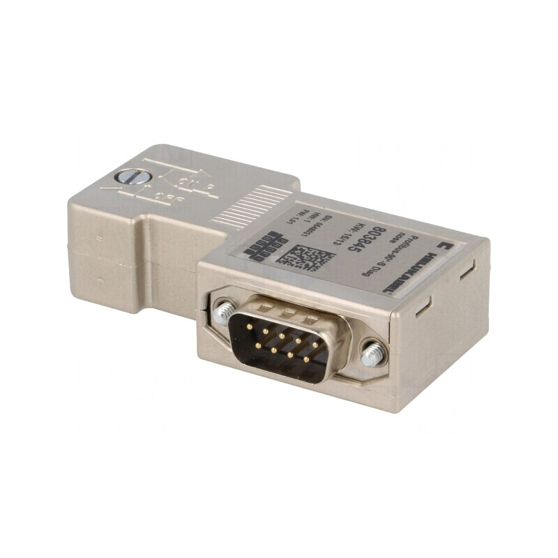 Conector D-Sub 9 PIN 90° Cu Șurub Pe Cablu | Electronic-mag.ro | Componente Electronice