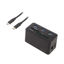 Stație de andocare USB 3.2 USB-C 0,6m Neagră | Electronic-mag.ro | Componente Electronice