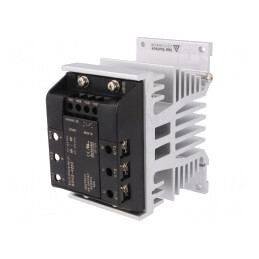 Releu Semiconductor 50A 3-Fazat 24-240VAC Montaj Panou | Electronic-mag.ro | Componente Electronice