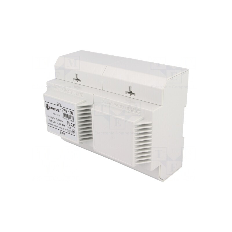 Transformator Alimentare 100VA 230V 24V Șină DIN | Electronic-mag.ro | Componente Electronice