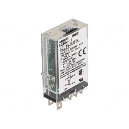 Timer SPDT 12VDC 0.1s-10min IP20 | Electronic-mag.ro | Componente Electronice