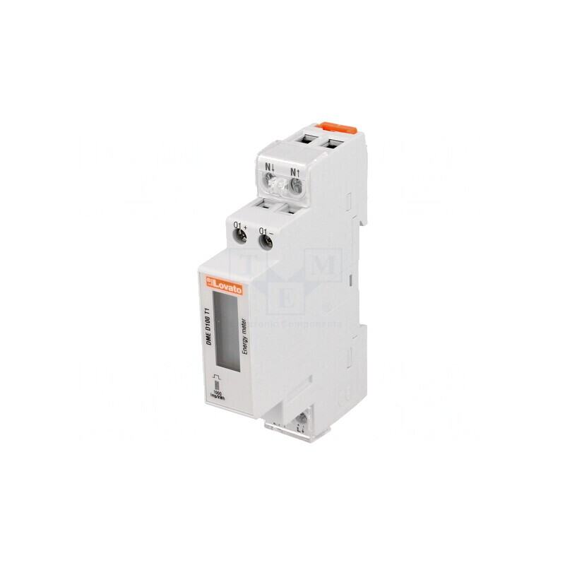 Contor Digital LCD pentru Șină DIN 1-Fazat | Electronic-mag.ro | Componente Electronice