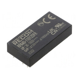 Convertor DC/DC 40W 36-160V la 12V Dual Output | Electronic-mag.ro | Componente Electronice