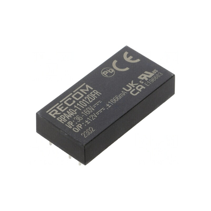 Convertor DC/DC 40W 36-160V la 12V Dual Output | Electronic-mag.ro | Componente Electronice Convertor DC/DC 40W 36-160V la 12V Dual Output | Electronic-mag.ro | Componente Electronice