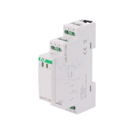 Adaptor de Temperatură 9-30VDC RS485 Modbus RTU IP20 | Electronic-mag.ro | Componente Electronice