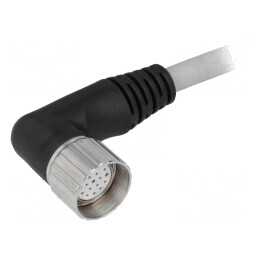 Cablu de conectare M23 în unghi 5m 125VAC 7,5A | Electronic-mag.ro | Componente Electronice