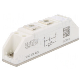 Varistor 615VDC 460V 92x20x30mm M5 | Electronic-mag.ro | Componente Electronice