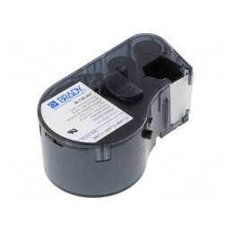 Etichetă Autolaminată pentru Cablu Albă 25,4mm | Electronic-mag.ro | Componente Electronice