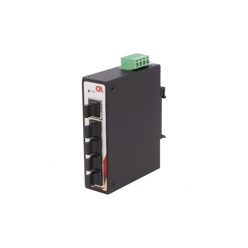 Switch Ethernet Neadministrabil 5 Porturi 12-48VDC | Electronic-mag.ro | Componente Electronice