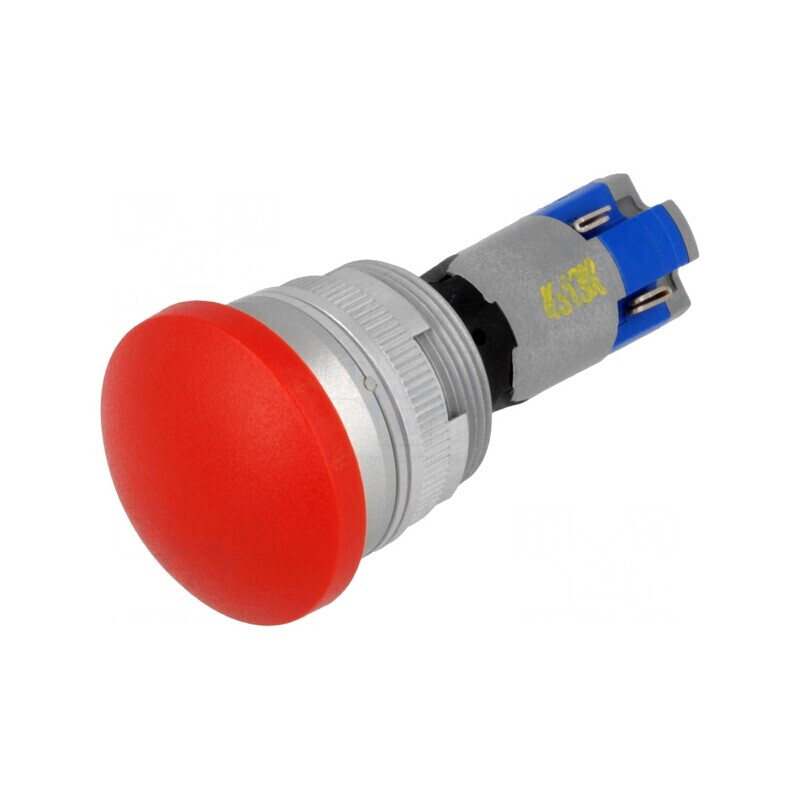 Comutator apăsare 22mm, 2 NC NO | Electronic-mag.ro | Componente Electronice