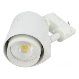 Lampă: LED | 4000K | IP44 | 2000lm | L: 141mm | Corp: albă | 230VAC | H: 199mm | LTR-019-40-W