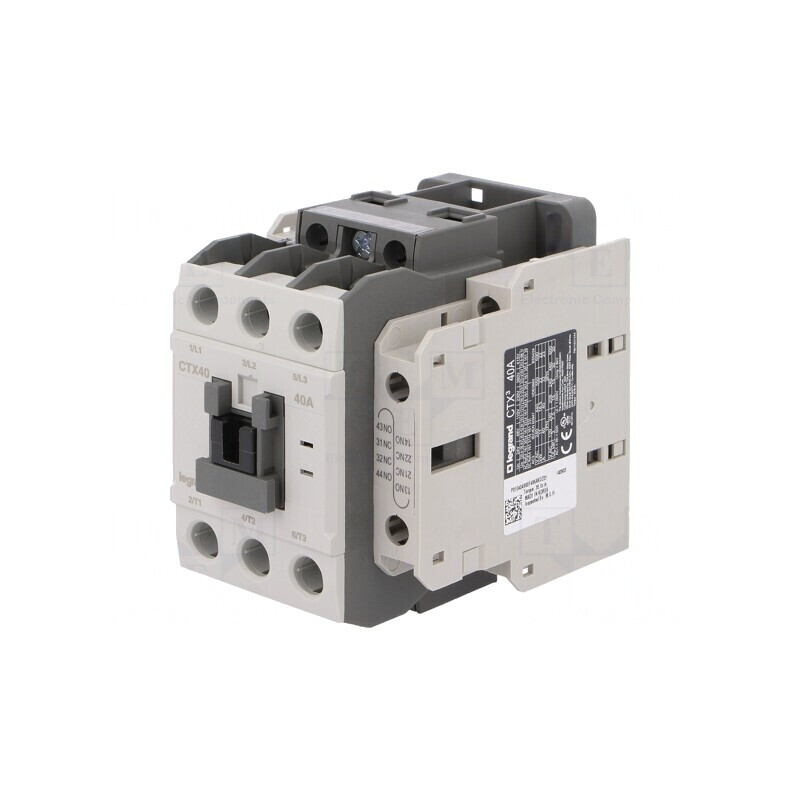 Contactor 3P 40A 230V AC cu 2NC și 2NO | Electronic-mag.ro | Componente Electronice Contactor 3P 40A 230V AC cu 2NC și 2NO | Electronic-mag.ro | Componente Electronice