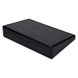 Carcasă Desktop 1599KTSBK Neagră ABS | Electronic-mag.ro | Componente Electronice