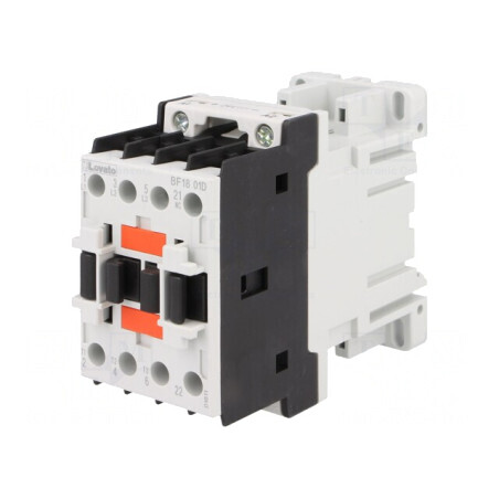 Contactor 3P NO 3 Aux NC 24VDC 18A | Electronic-mag.ro | Componente Electronice