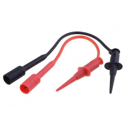 Clips de măsurare 300V negru-roșu 3A | Electronic-mag.ro | Componente Electronice
