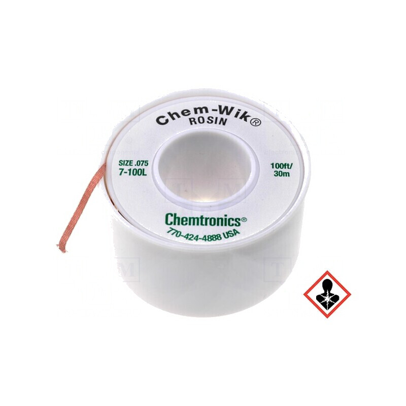 Bandă de dezlipit fără halogenuri cu colofoniu 1,9mm | Electronic-mag.ro | Componente Electronice Bandă de dezlipit fără halogenuri cu colofoniu 1,9mm | Electronic-mag.ro | Componente Electronice