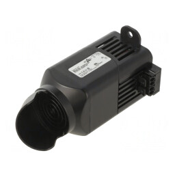 Ventilator AC Axial 100-240VAC 132x75x60mm 27.6m3/h IP20 | Electronic-mag.ro | Componente Electronice