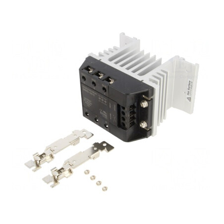 Releu semiconductor 15A 3-fazat 48-480VAC 130mm SRH3-2415 | Electronic-mag.ro | Componente Electronice