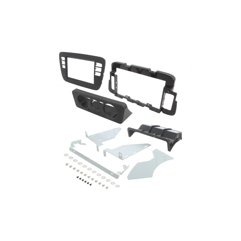 Cadru radio 2 DIN negru Seat/VW/Škoda | Electronic-mag.ro | Componente Electronice