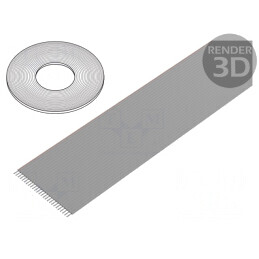 Cablu Bandă 1,27mm 28AWG Neecranat PVC | Electronic-mag.ro | Componente Electronice