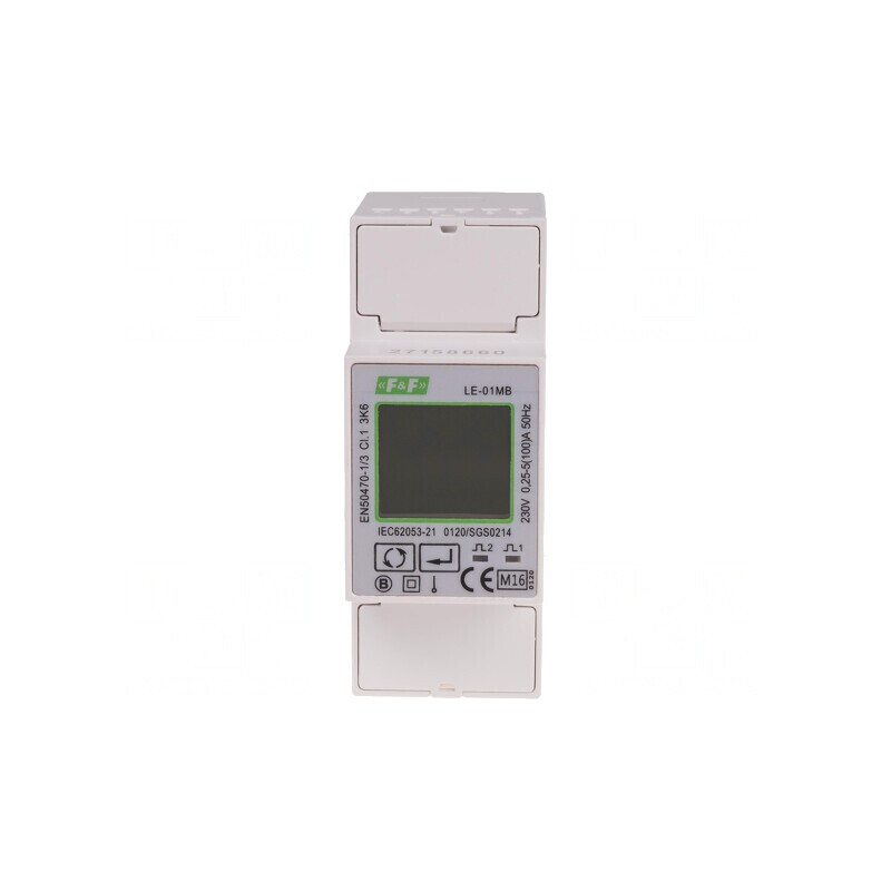 Contor Digital 1-Fază LCD pentru Șină DIN | Electronic-mag.ro | Componente Electronice Contor Digital 1-Fază LCD pentru Șină DIN | Electronic-mag.ro | Componente Electronice