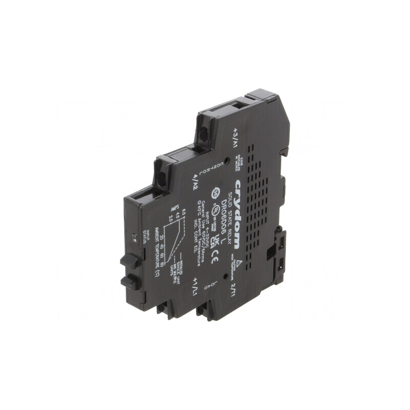 Releu Semiconductor 6A 1-60VDC pentru Șină DIN | Electronic-mag.ro | Componente Electronice Releu Semiconductor 6A 1-60VDC pentru Șină DIN | Electronic-mag.ro | Componente Electronice