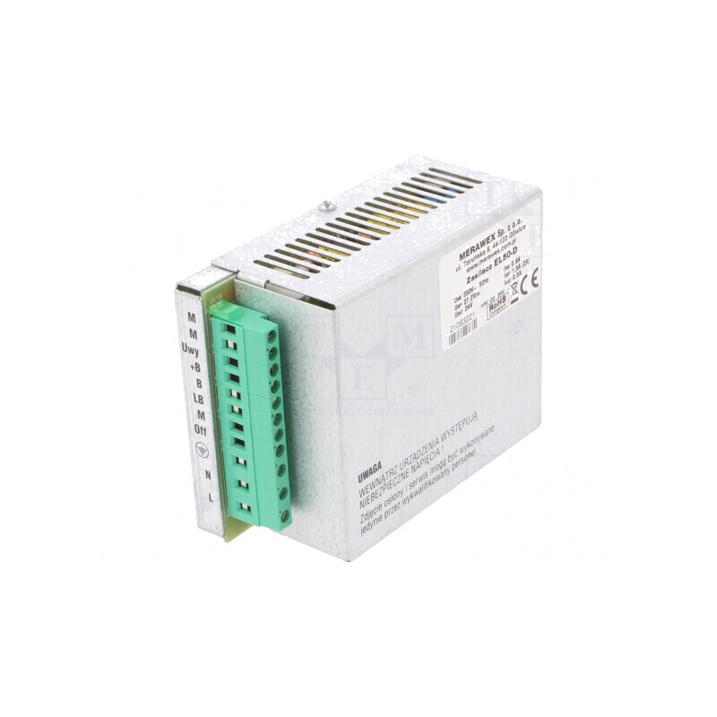 Alimentator Modular cu Buffer DIN 50W 26.4VDC EL50-D | Electronic-mag.ro | Componente Electronice