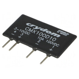 Releu Semiconductor 10A 0-100VDC THT SIP | Electronic-mag.ro | Componente Electronice