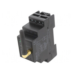 Receptor EXTA LIFE pe șină DIN 230VAC NO/NC IP20 ROM-22 | Electronic-mag.ro | Componente Electronice
