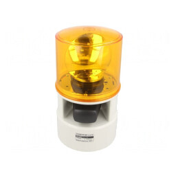 Sirena și Lumină Rotativă 24VDC | Electronic-mag.ro | Componente Electronice