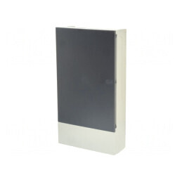 Carcasă pentru aparatură modulară albă 36 module | Electronic-mag.ro | Componente Electronice