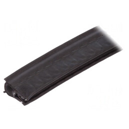 Ecran EPDM Negru 10m x 20,5mm | Electronic-mag.ro | Componente Electronice