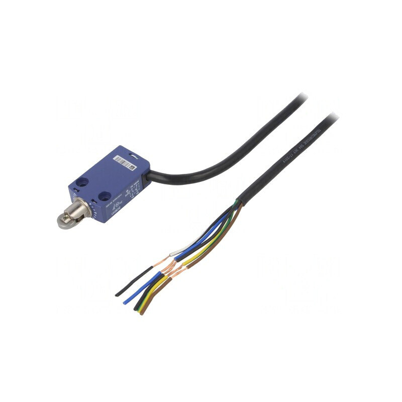 Limitator cursă rolă metalică Ø11,6mm 250VAC 6A | Electronic-mag.ro | Componente Electronice