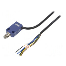 Limitator cursă rolă metalică Ø11,6mm 250VAC 6A | Electronic-mag.ro | Componente Electronice