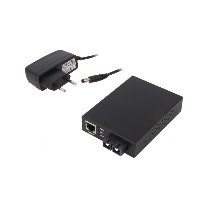 Media convertor Ethernet/Fibră Optică Multimod 12-48VDC IP30 | Electronic-mag.ro | Componente Electronice