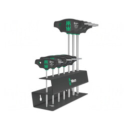 Kit Şurubelniţe Torx cu Mâner T și Stativ | Electronic-mag.ro | Componente Electronice